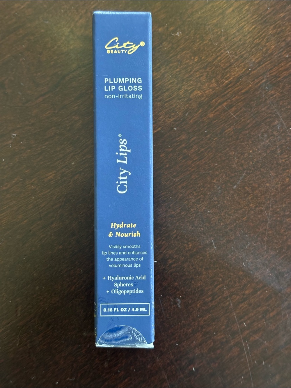 NIB - City Lips Plumping Lip Gloss(Clear).